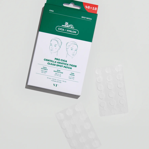 VT Cosmetics - CICA Clear Spot Patch - Kojące Plasterki na Wypryski - 66szt w aranżacji