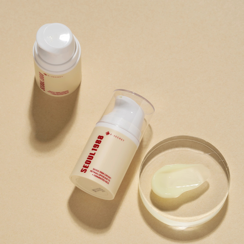 K-SECRET - SEOUL 1988 Cream : Retinal Liposome 1% + Fermented Rice - Ujędrniający Krem z Retinalem - 50ml w aranżacji