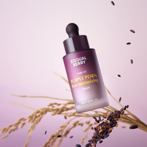 EQQUALBERRY - Purple PDRN Pore Minimizing Serum - Serum do Twarzy Zwężające Pory - 30ml w aranżacji