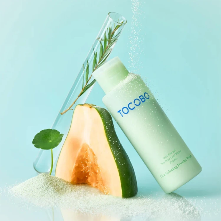 Tocobo - Cica Calming Powder Wash - Kojący Puder do Oczyszczania - 50g aranżacja