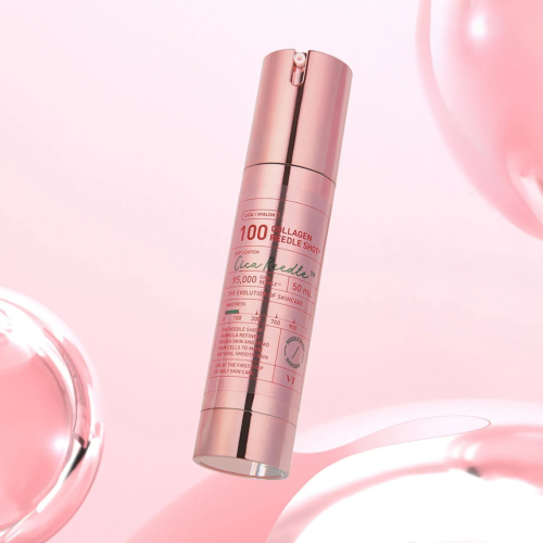 VT Cosmetics - Collagen Reedle Shot 100 - Ujędrniające Serum Kolagenowe z Mikroigłami - 50ml aranżacja