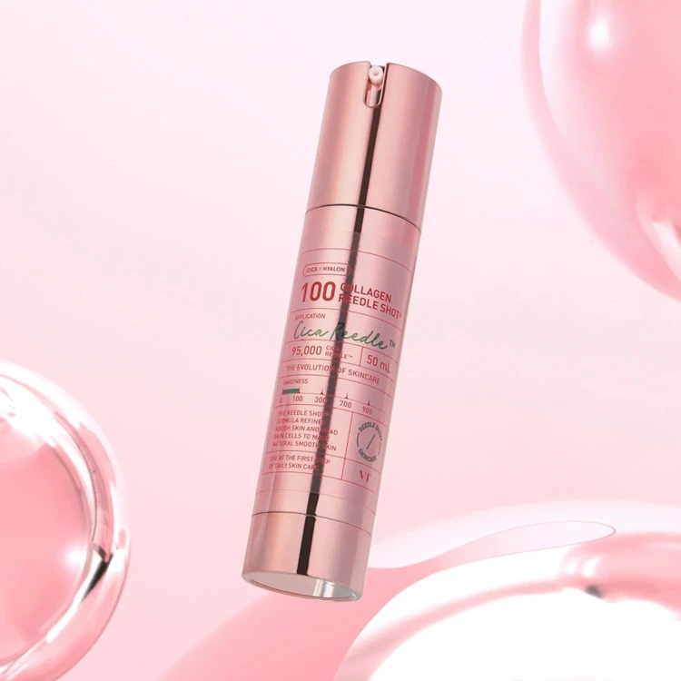 VT Cosmetics - Collagen Reedle Shot 100 - Ujędrniające Serum Kolagenowe z Mikroigłami - 50ml aranżacja