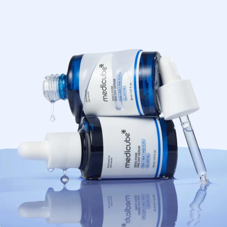 Medicube Zero Pore One day Serum - Serum na Rozszerzone Pory z Kwasami - 30ml w aranżacji
