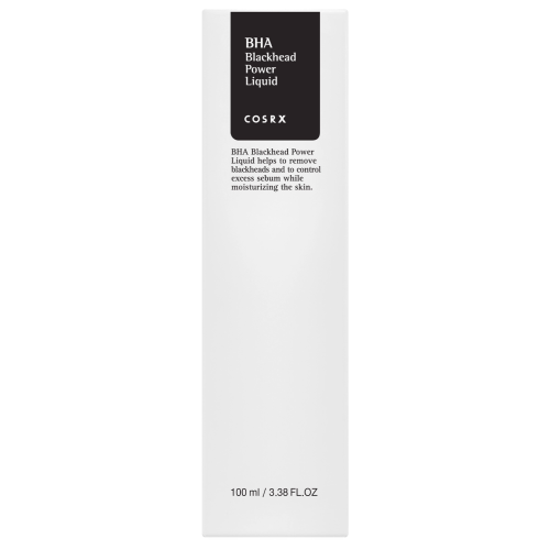 COSRX - BHA Blackhead Power Liquid - Płyn Liquid przeciw zaskórnikom z kwasem BHA - 100ml opakowanie