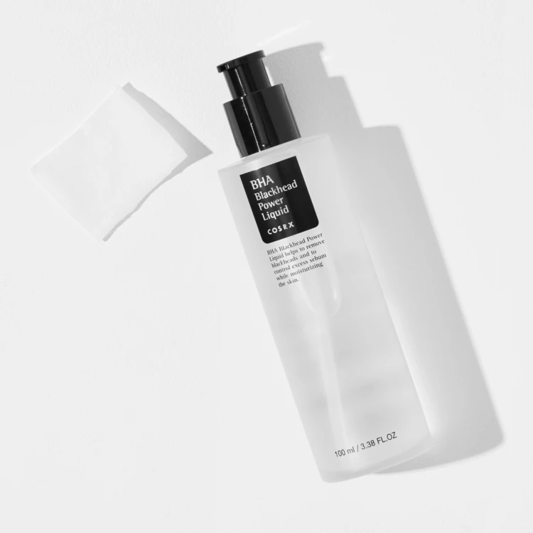 COSRX - BHA Blackhead Power Liquid - Płyn Liquid przeciw zaskórnikom z kwasem BHA - 100ml w aranżacji