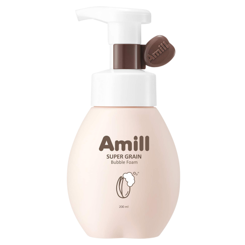 Amill Super Grain Bubble Foam - Oczyszczająca pianka bąbelkowa do mycia twarzy - 200ml