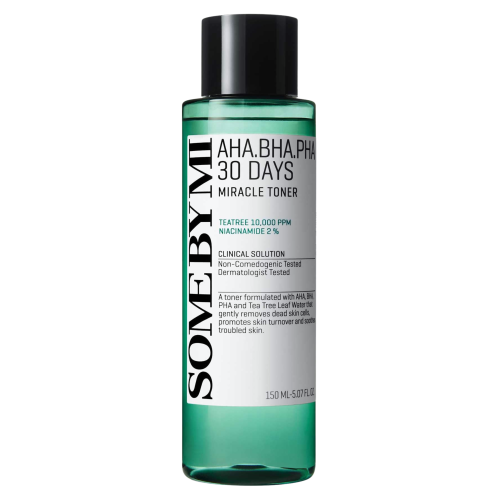 SomeByMi - AHA BHA PHA 30 Days Miracle Toner - Tonik Oczyszczający z Kwasami AHA BHA PHA - 150ml