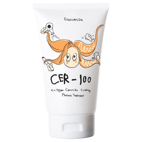 Elizavecca - Milky Piggy CER-100 Collagen Ceramide Coating Protein Hair Treatment - Regenerująca Maska do Włosów z Kolagenem i Ceramidami - 100ml