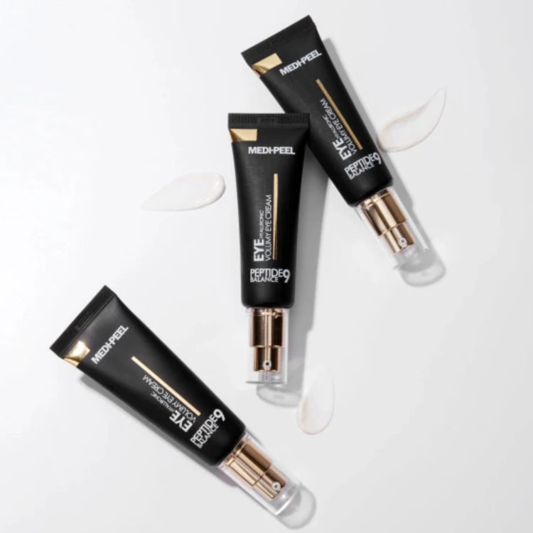 Medi-Peel - Peptide 9 Hyaluronic Volumy Eye Cream - Przeciwstarzeniowy Krem ​​pod Oczy z Peptydami - 40ml w aranżacji