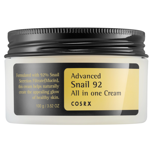COSRX - Advanced Snail 92 All in One Cream - Zaawansowany krem ze śluzem ślimaka - 100g
