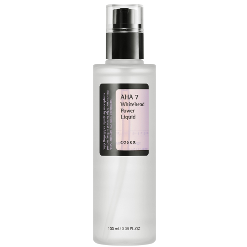 Cosrx - AHA 7 Whitehead Power Liquid - Liquid Płyn złuszczający z naturalnym kwasem AHA przeciw zaskórnikom - 100ml