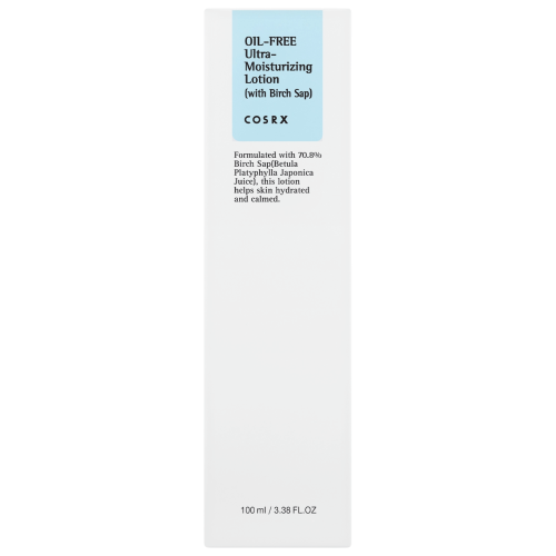 COSRX - Oil-Free Ultra-Moisturizing Lotion - Nawilżający Balsam do Twarzy - 100ml opakowanie
