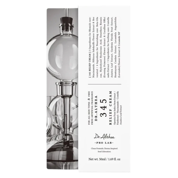Dr. Althea - 345 Relief Cream - Regenerujący Krem do Twarzy - 50ml opakowanie