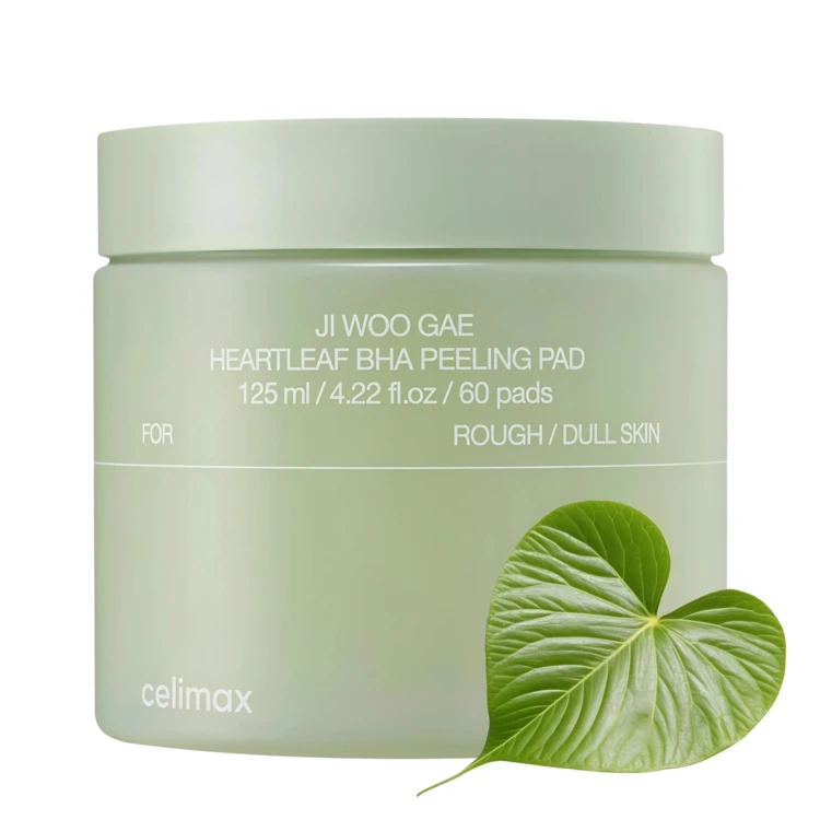 Celimax - Ji Woo Gae BHA Peeling Pad - Peelingujące Płatki do Twarzy - 60szt