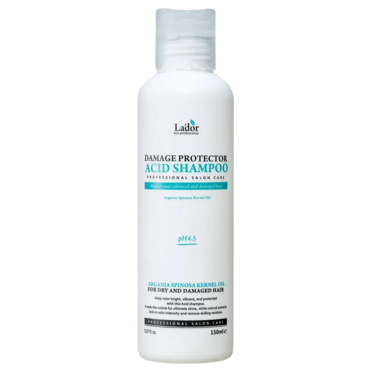 LADOR Damage Protector Acid Shampoo - Szampon ochronny i oczyszczający - 150ml
