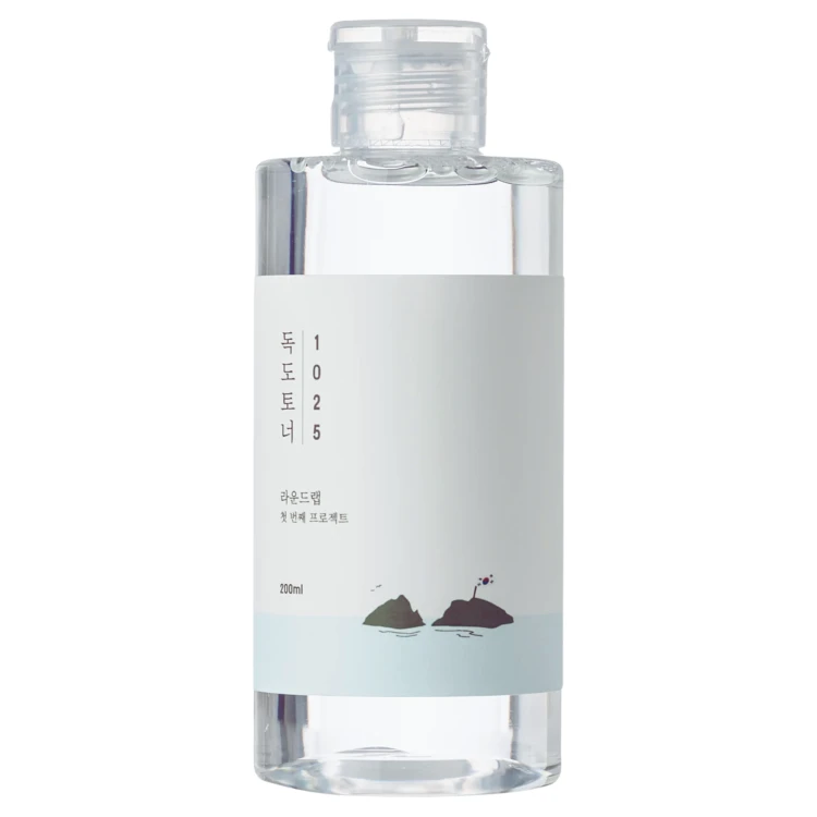 Round Lab - Time Deal 1025 Dokdo Toner - Wygładzający Tonik do Twarzy - 200ml bez opakowania
