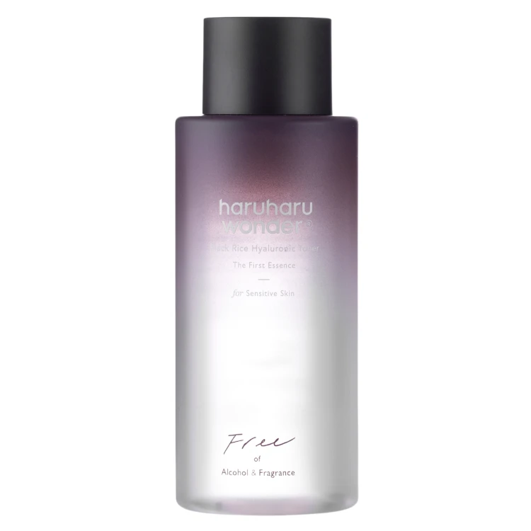 Haruharu Wonder - Black Rice Hyaluronic Toner Free - Bezzapachowy Tonik Nawilżający do Twarzy z Fermentem Ryżowym - 150ml