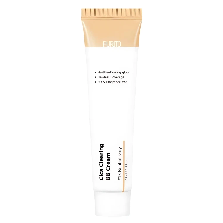 PURITO Cica Clearing BB Cream #13 Neutral Ivory - Krem BB do twarzy - Neutralna kość słoniowa - 30ml stara wersja