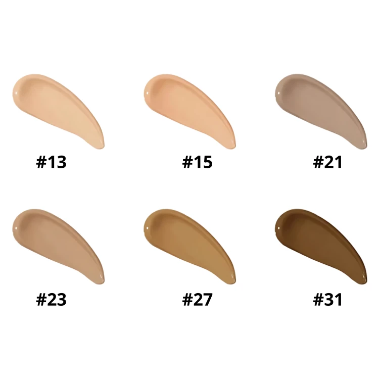 PURITO Cica Clearing BB Cream #15 Rose Ivory - Kryjący krem BB do twarzy - Różowa kość słoniowa - 30ml kolory