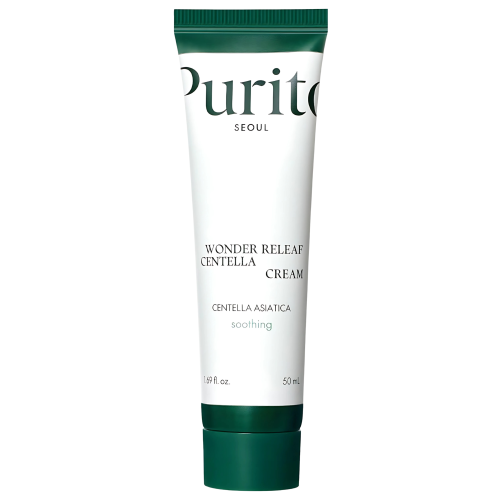Purito Seoul - Wonder Releaf Centella Cream - Łagodzący Krem z Ekstraktem z Wąkroty Azjatyckiej - 50ml