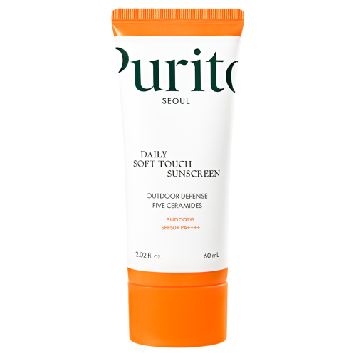 Purito Seoul - Daily Soft Touch Sunscreen SPF 50+ PA++++ - Krem Przeciwsłoneczny z Ceramidami - 60ml