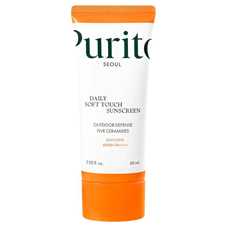 Purito Seoul - Daily Soft Touch Sunscreen SPF 50+ PA++++ - Krem Przeciwsłoneczny z Ceramidami - 60ml