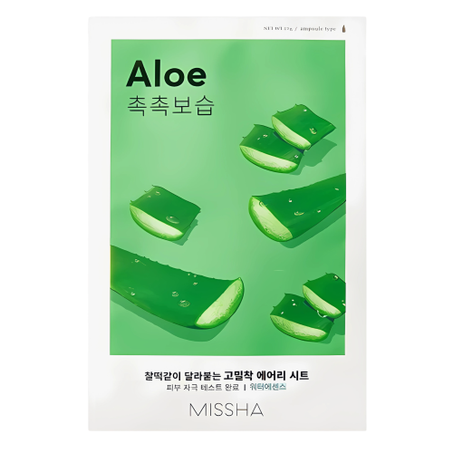 MISSHA Airy Fit Sheet Mask (Aloe) - Aloesowa maseczka w płacie - 1szt