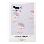 MISSHA Airy Fit Sheet Mask (Pearl) - Rozjaśniająca maseczka w płacie z perłą - 1szt
