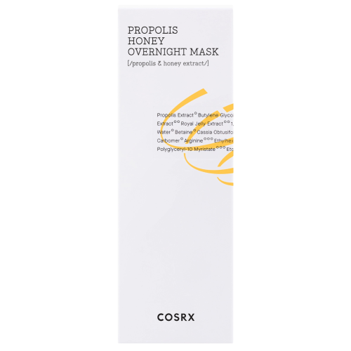 Cosrx - Full Fit Propolis Honey Overnight Mask - Odżywcza Maska na Noc z Propolisem - 60ml opakowanie
