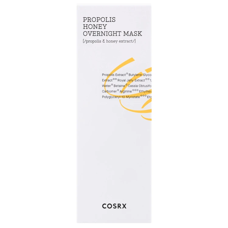 Cosrx - Full Fit Propolis Honey Overnight Mask - Odżywcza Maska na Noc z Propolisem - 60ml opakowanie