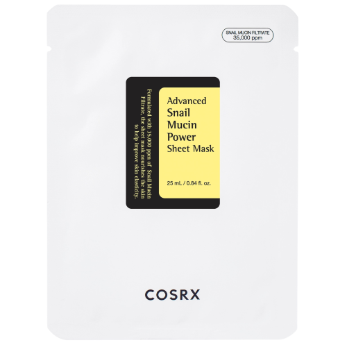 COSRX - Advanced Snail Mucin Power Essence Sheet Mask - Maska w płachcie z esencją ze śluzu ślimaka - 25ml