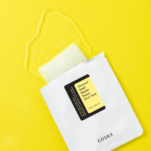 COSRX - Advanced Snail Mucin Power Essence Sheet Mask - Maska w płachcie z esencją ze śluzu ślimaka - 25ml w aranżacji
