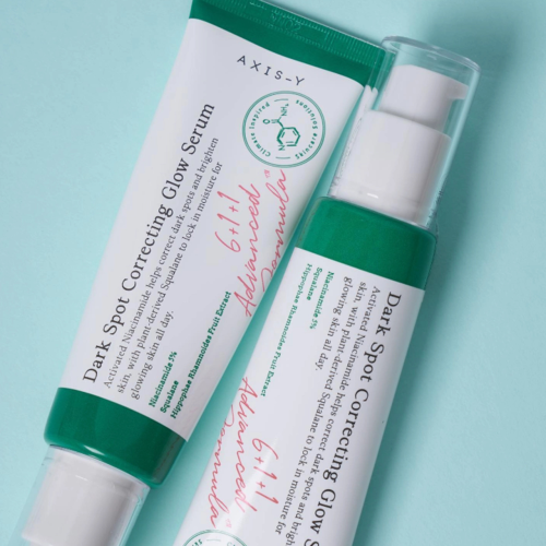 Axis-y - Dark Spot Correcting Glow Serum - Rozjaśniające Serum Redukujące Przebarwienia - 50ml w aranżacji