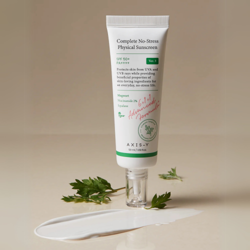 w aranżacji Axis-y - Complete No-Stress Physical Sunscreen SPF50+/PA++++ - Krem z Filtrami Fizycznymi - 50ml