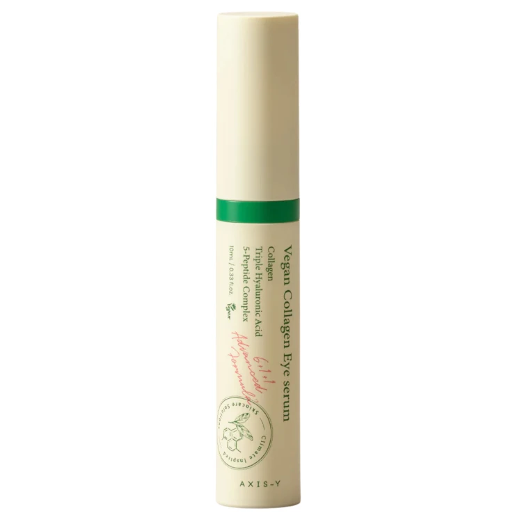 AXIS-Y - Vegan Collagen Eye Serum - kolagenowe serum pod oczy z aplikatorem chłodzącym - 10ml opakowanie