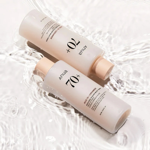 Anua - Rice 70 Glow Milky Toner - Nawilżający Tonik Ryżowy do Twarzy - 250ml - w aranżacji