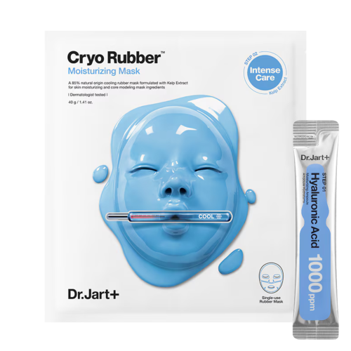 Dr.Jart+ - Cryo Rubber with Moisturizing Hyaluronic Acid - Dwuetapowa Maska Intensywnie Nawilżająca - 40g