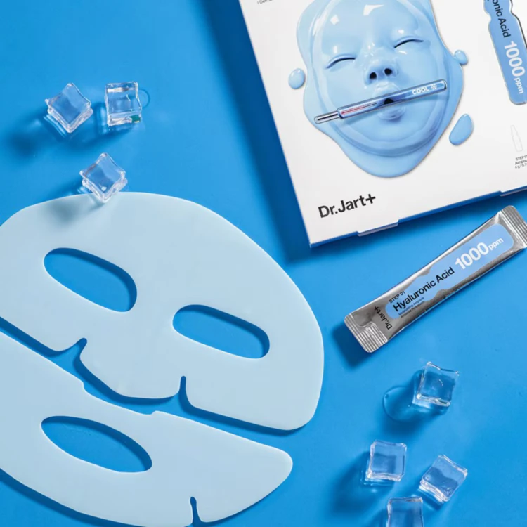 Dr.Jart+ - Cryo Rubber with Moisturizing Hyaluronic Acid - Dwuetapowa Maska Intensywnie Nawilżająca - 40g w aranżacji