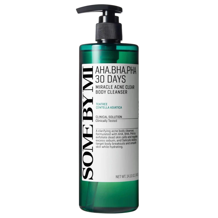 SomebyMi - AHA.BHA.PHA 30 Days - Miracle Clear Body Cleanser - Żel do Mycia Ciała z Kwasami - 400g