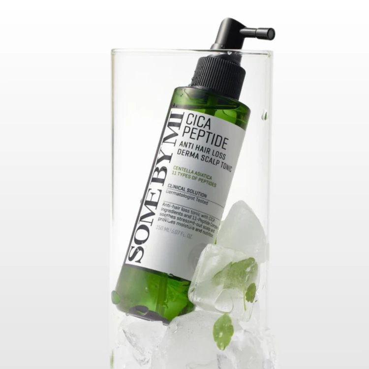 SomeByMi - Cica Peptide Anti Hair Loss Derma Scalp Tonic - Peptydowy Tonik/Wcierka do Skóry Głowy - 150ml w aranżacji