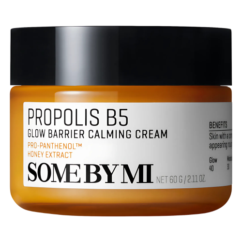 SomeByMi - Propolis B5 Glow Barrier Calming Cream - Regenerujący Krem do Twarzy z Propolisem - 60g