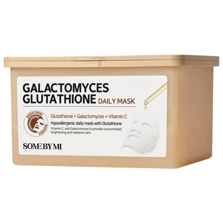 SomeByMi - Galactomyces Glutathione Daily Mask - Zestaw Masek w Płachcie - 350ml/30szt