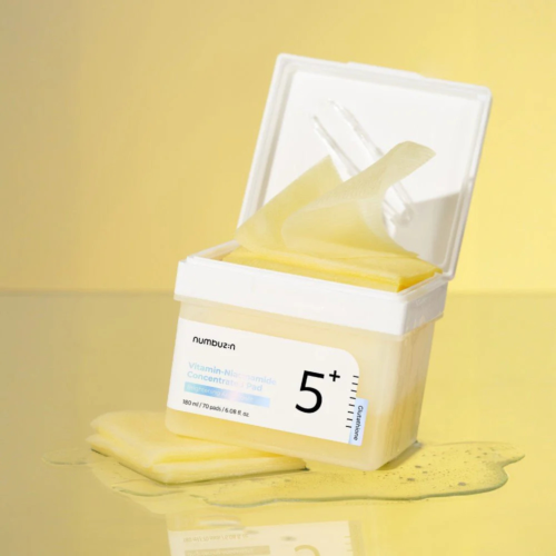 Numbuzin - No.5 Vitamin - Niacinamide Concentrated Pad - Płatki z Niacynamidem do Twarzy - 180ml/70szt w aranżacji