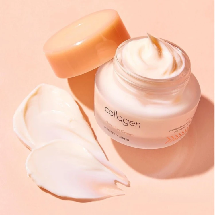 ITSSKIN Collagen Nutrition Cream + - Ujędrniający krem pielęgnacyjny z kolagenem - 50ml w aranżacji