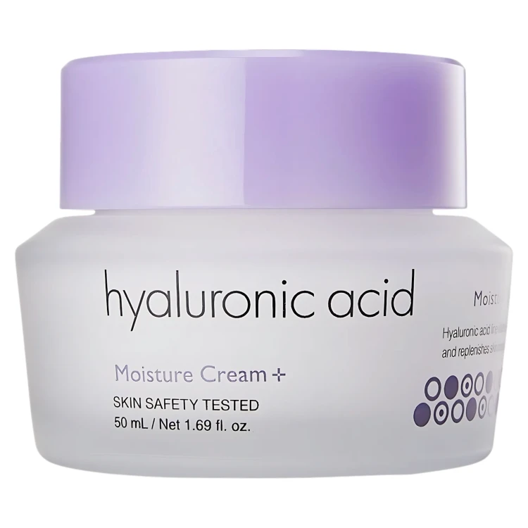 ITSSKIN Hyaluronic Acid Moisture Cream + - Krem intensywnie nawilżający z kwasem hialuronowym - 50ml