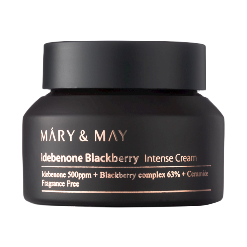 Mary&amp;May - Idebenone Blackberry Intense Cream - Przeciwzmarszczkowy Krem z Idebenonem - 70g
