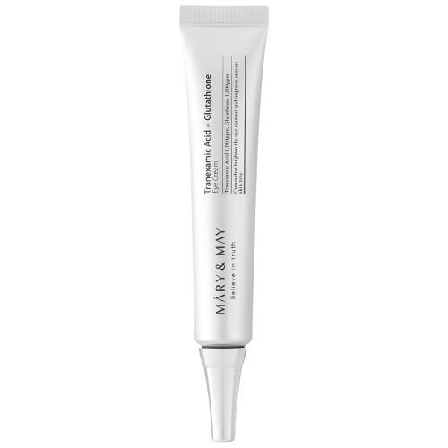 Mary&amp;May - Tranexamic Acid + Glutathion Eye Cream - Rozjaśniający Krem pod Oczy - 30ml