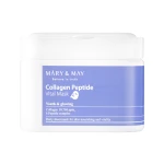 Mary&May - Collagen Peptide Vital Mask - Kolagenowe maseczki z peptydami witalnymi - 30szt