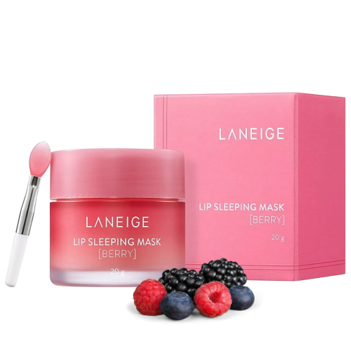 Laneige - Lip Sleeping Mask EX - Berry - Maska Intensywnie Regenerująca Usta Jagoda - 20g z opakowaniem