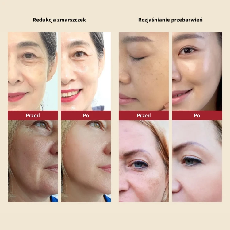 K-SECRET - SEOUL 1988 Serum : Retinal Liposome 2% + Black Ginseng - Ujędrniające Serum z Retinalem - 30ml efekty